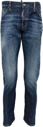 Dsquared2 Jeans, Heren, Blauw, XL, Slim-fit Jeans