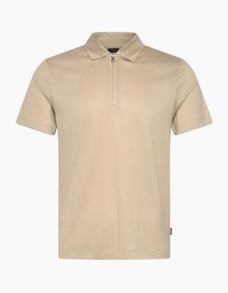 HUGO BOSS Mens BOSS Black H Paras 50 Polo shirt 286 Open Beige - Tan - Size: 44