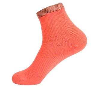 Li-Ning Running Mid Cut Socks Neon Orange AWSS253-7