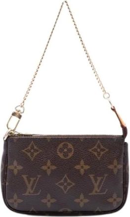 Louis Vuitton Pre-owned Mini Pochette Accessoires - - Pre-owned - Donna - Marrone - ONE SIZE