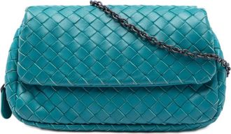 Bottega Veneta Pre-owned Bottega Veneta Mini Nappa Intrecciato Expandable Chain Crossbody Ladies PCTFE3OS6KD9N6WH