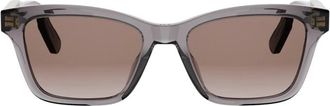 Dior Ribbon S2I Zonnebril - Dames - Accessoires - Grijs - Maat: 53 MM