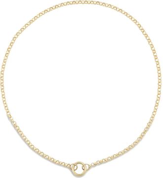 Lucy Delius Jewellery belcher-chain necklace - Gold
