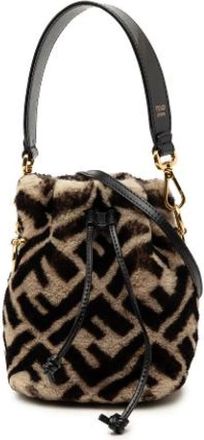Fendi Pre-owned Bucket Bags, female, Multicolor, Size: ONE SIZE Pre-owned The Mon Tresor