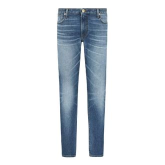 Emporio Armani Slim Fit Cotton Jeans, Size 36