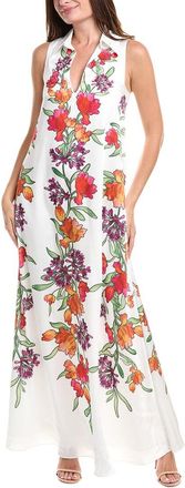 Badgley Mischka Trapeze Shirt Gown