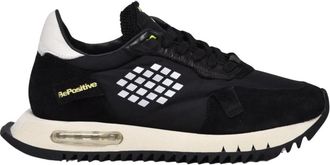 Bepositive Space Run Sneakers - Dames - Sneakers - Zwart - 36 EU - Leer - Schoenen