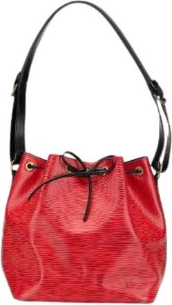 Louis Vuitton Pre-owned Bucket Bags, female, Red, Size: ONE SIZE Pre-owned Vintage Bucket Bag