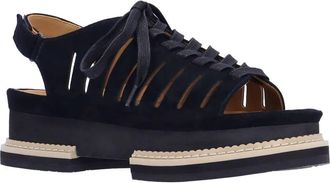 L'Amour Des Pieds Womens Adriel Sandals In Black