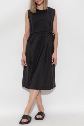 Moncler Dress With Logo, Womens, Black