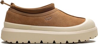 UGG Tasman Weather Hybrid Chestnut Waterproof Suede Sneakers