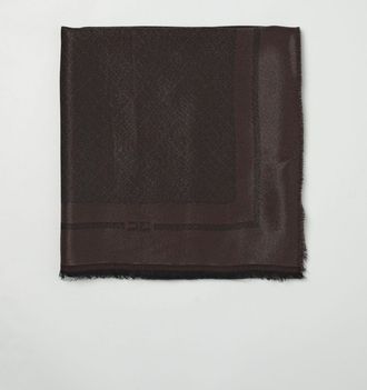 Elisabetta Franchi Sciarpa Elisabetta Franchi in viscosa con monogram jacquard