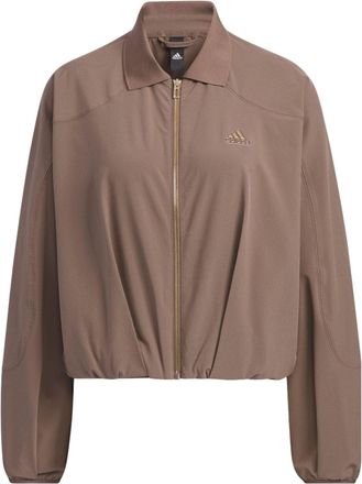 adidas (WMNS) adidas Future Of Tech Shirt Jackets Brown HY2830
