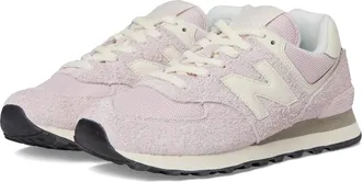 New Balance 57 WL574CPP Sneakers Womens Pink Suede Lifestyle Shoes LIQ1073