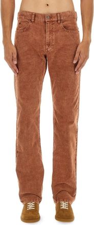 Isabel Marant Brown Mid Rise Jeans