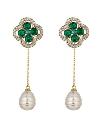 Eyecandy LA Eye Candy La Cz Drop Earring