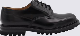 Churchs Black Leather Neil Lace Up Shoes