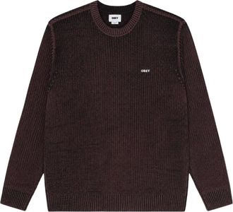 Obey Uomo, Maglie, Marrone, XL, new
