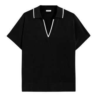 Aspesi Mujer, Camisetas, Negro, Talla: L