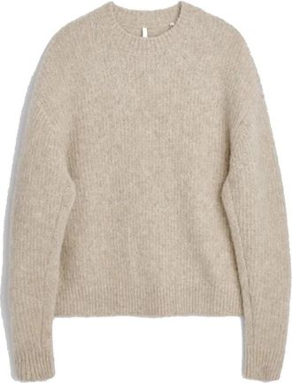 Sunflower Beige Yak Sweater - Heren - Ronde hals truien - Beige - XL - Truien & Vesten