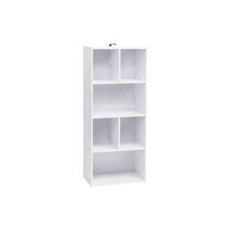 Woltu Woltu - Libreria a Mensola di Legno Scaffale da Esposizione per Casa e Ufficio