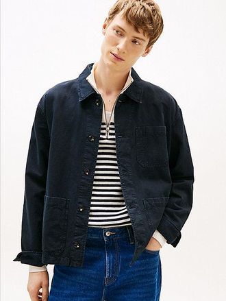 Tommy Hilfiger Utility Jacket With Linen