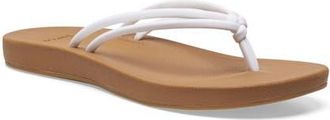 Sanuk Cosmic Sands Water Friendly Flip Flop in White at Nordstrom, Size 11