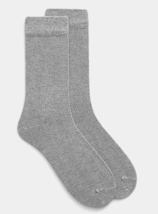 Lindbergh Mens Solid bamboo viscose dress socks