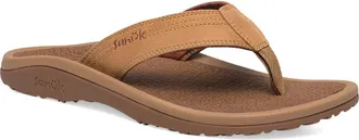Sanuk On the Rocks Flip Flop in Tan at Nordstrom, Size 12