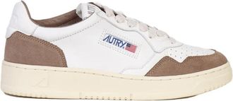 Autry Medalist Low - Heren - Sneakers - Wit - 39 EU - Katoen - Schoenen