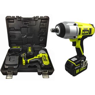 Trade Shop Trade Shop - Avvitatore A Impulsi Percussione Per Bulloni Pneumatici Cordless 450nm Hdl10505