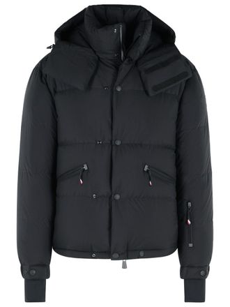 Moncler Coraia Black Polyamide Hooded Ski Jacket