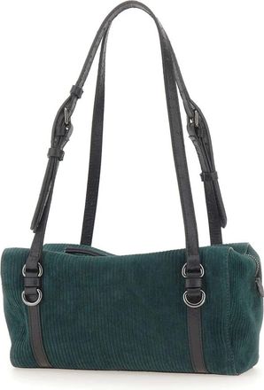 Gianni Chiarini Terry Schoudertas - Dames - Schoudertassen - Groen - ONE Size - Leer - Tassen