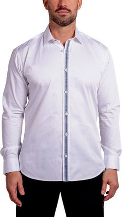 Maceoo Blacklabel Ascension0071 White Button-Up Shirt at Nordstrom, Size 5