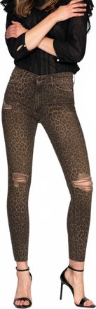 Black Orchid Carmen High Rise Ankle Fray Jean In Party Favors
