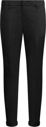 Dondup Gaubert Slim-fit Trousers - male - Dondup - Slim-fit Trousers - Black - W36 - Trousers