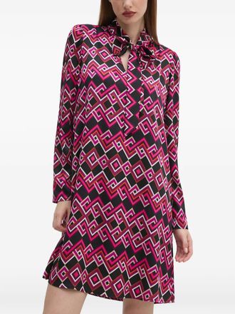 Joseph Ribkoff geometric-pattern mini dress - Black