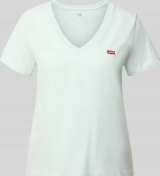 Levi's Regular Fit T-Shirt aus reiner Baumwolle Modell LSE_PERFECT TEE in Hellblau, Gr&ouml;&szlig;e XS