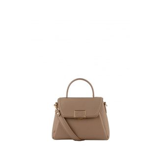 Pourchet Tassen, Dames, Beige, ONE Size, Leer, Petit Port&eacute; Main