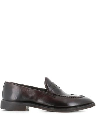 Alberto Homer loafers - men - Calf Leather/Calf Leather/Rubber - 41.5 - Brown