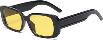 Generic Square Street Shot Mens and For Womens Sunglasses, Outdoor Holiday Glasses (Color : D, Size : Medium)