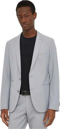 Drykorn Hombre, Chaquetas, Gris, Talla: L