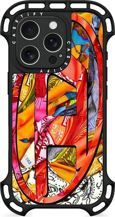 Diesel x CASETiFY moulded iPhone 16 Pro case - Orange