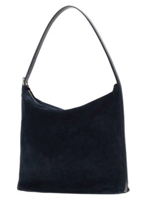 A.P.C. Womens Vera Maxi Shoulder Bag Navy Bovine Leather