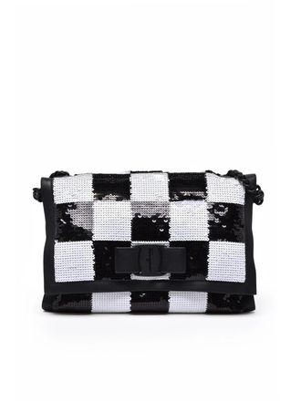 Ferragamo Black Polyester Shoulder Bag