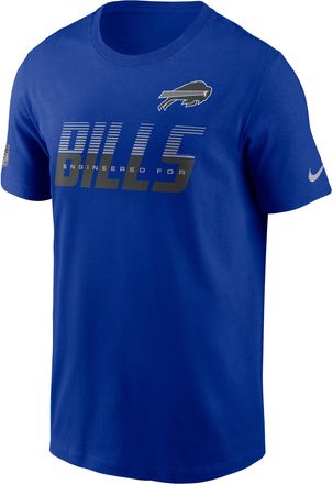 Nike Buffalo Bills Sideline Team Issue Nike Mens Dri-FIT NFL T-Shirt in Blue | 02ET4DA81-TF9