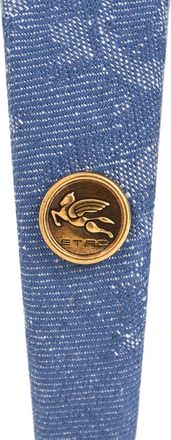 Etro Cotton-Linen Scarf - Blue