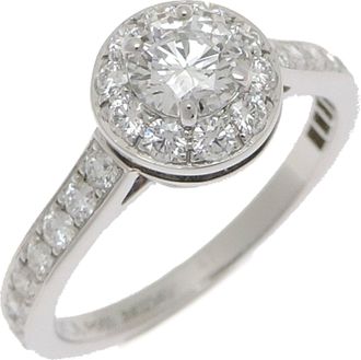 Van Cleef & Arpels Platinum 950 Band Ring (Pre-Owned)