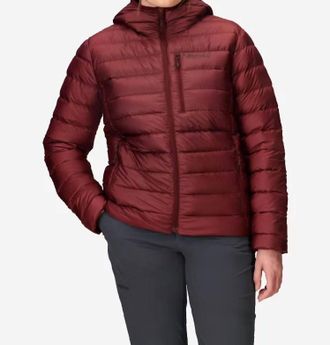 Marmot Highlander Down Hoody In Acai Berry