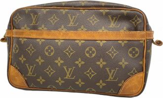 Louis Vuitton Brown Clutch Bag (Pre-Owned)